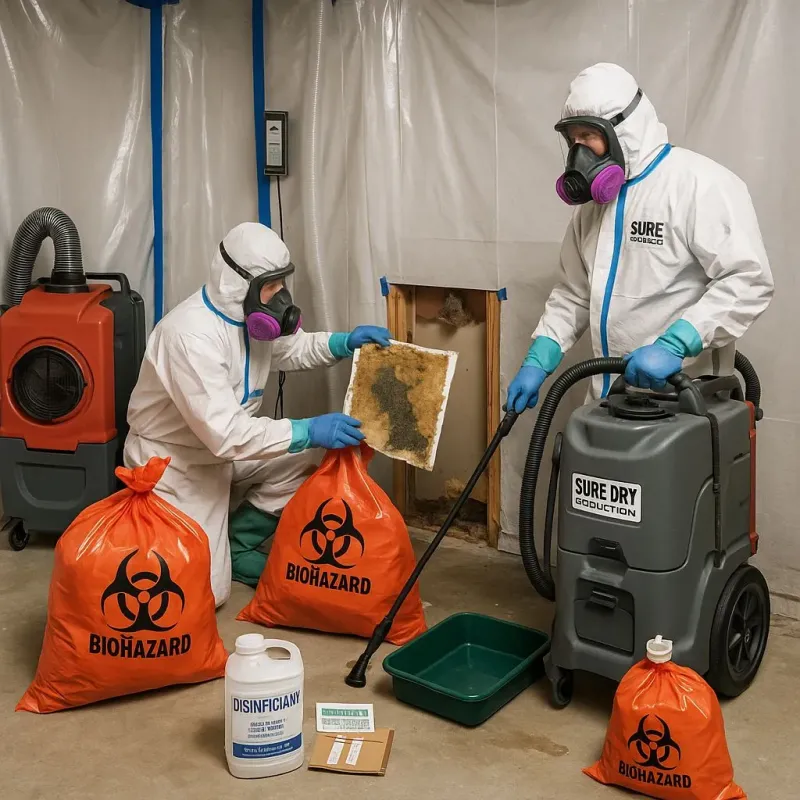 Contaminated Water Handling Protocols process in Lakeland North, WA