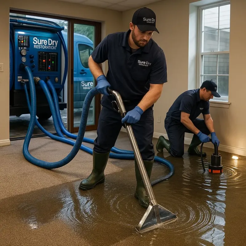 Water Extraction and Removal process in Lakeland North, WA
